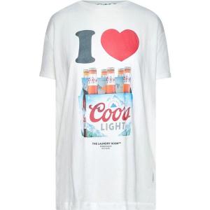 Women's The Laundry Room I Heart Coors Oversized T-Shirt Large White