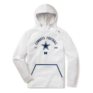 Kids' Dallas Cowboys UNRL Crossover Hoodie Small Coconut