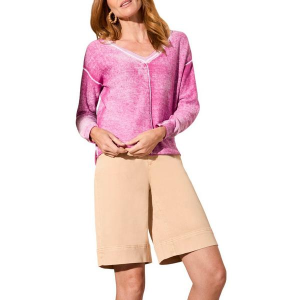 Women's Tribal Pullover Sweater Lightweight Special Wash XSmall Orchid Sky