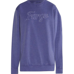Women's Park Bench Apparel Fargo North Dakota Crewneck Sweatshirt Small Lavender