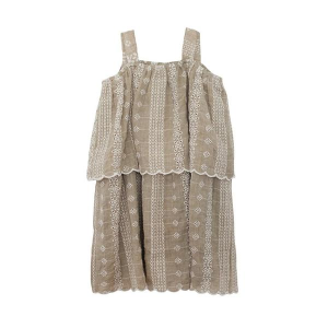 Girls' Mabel + Honey Espresso Dress 7 Green