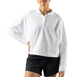 Women's rabbit High Country Pullover Long Sleeve 1/2 Zip XLarge White
