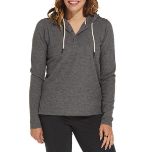 Women's Fundamental Coast PCH Long Sleeve Henley Medium Smoke