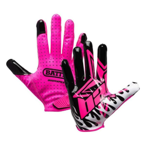Men's Battle "Astro" Doom Speed Receiver Football Gloves