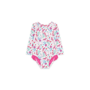 Girls' Feather 4 Arrow Coastal Cutie Surf One Piece Swimsuit Toddler 3T Pink Multi