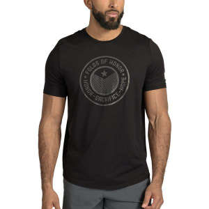 Men's UNRL x Folds Of Honor Emblem Ultra Shirt Medium Black