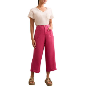 Women's Tribal Textured Lyocell Brooke Wide Leg Jeans Vey Berry 2 24