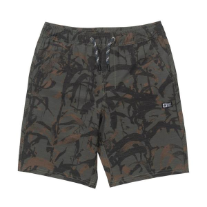 Boys' Salty Crew Drifter Elastic Waist Hybrid Shorts Medium Black Camo