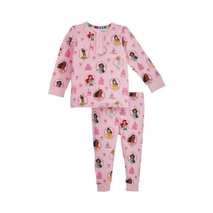 Magnetic Me Ruffle Placket Pajama Set Toddler 2T Princess Royal