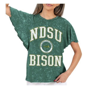 North Dakota State Bison Gameday Couture Women's Victory Mode T-Shirt Medium Dark Green