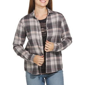 Women's North River Timberline Long Sleeve Flannel Large Medium Heather