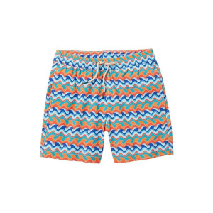 Boys' Fair Harbor Bayberry Swim Trunks Large Rainbow Waves