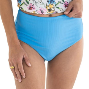 Women's Janela Bay Standard High Waist Swim Bottoms Contemporary XLarge Light Blue