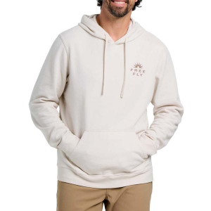 Men's Free Fly Early Riser Fleece Fishing Hoodie Medium Birch