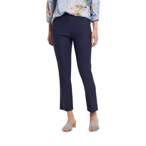 Women's Tribal Flatten It Slimming Ankle Dress Pants 2 Deep Blue