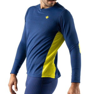 Men's rabbit Low Light Layer One Long Sleeve Shirt XLarge Blue Depths