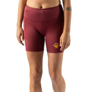Women's rabbit Leggy Smashems Biker Shorts XLarge Tawny