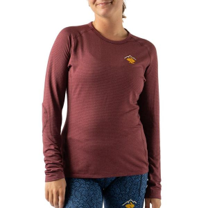Women's rabbit Layer One Trail Long Sleeve T-Shirt Large Tawny