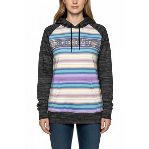 Women's Hooey Legendary Hoodie XLarge Black Serape/Black