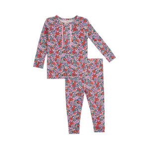 Magnetic Me Ruffle Long Sleeve Pajama Set Baby 12/18 mo. Gilded Lily
