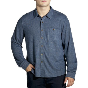 Men's North River Heritage Long Sleeve Button Up Shirt XLarge Dark Denim