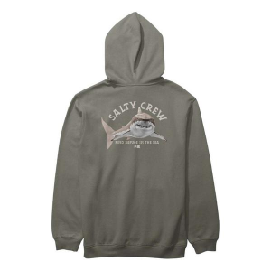Men's Salty Crew Lurking Fleece Hoodie Medium Dusty Olive