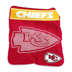 Logo Brands Kansas City Chiefs 60x80 Raschel Throw