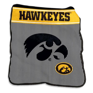 Logo Brands Iowa Hawkeyes 60x80 Throw Blanket