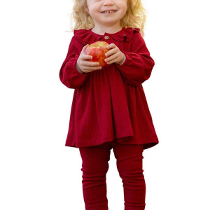Girls' Mabel + Honey Rosie Set 6X Red