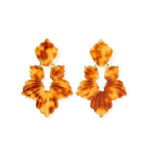 LINNY CO Michelle Earrings Caramel