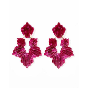 LINNY CO Michelle Earrings Pinot Noir