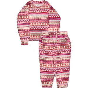 Kids' Fornia Lounge Pajama Set Large Pink FAIR