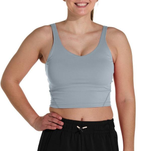 Women's Fundamental Coast V-neck Crop Scoop Neck Tank Top Medium Limestone
