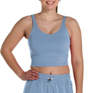 Women's Fundamental Coast V-neck Crop Scoop Neck Tank Top Small Mnt Sky Blue