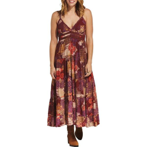 Women's Angie Lace Detail Maxi Dress Medium Brown