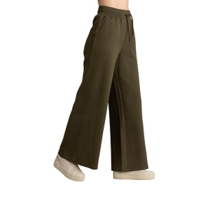 Women's LIV Outdoor Isla Double Jersey Wide Leg Pants Small Forest Night