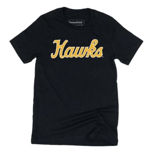 Iowa Hawkeyes Homefield Apparel Hawks Script T-Shirt Large Black