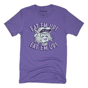 Kansas State Wildcats Homefield Apparel Eat Up T-Shirt 2XLarge Purple