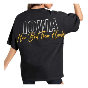 Iowa Hawkeyes Gameday Couture Women's Back At Ya T-Shirt Small Black