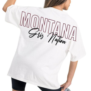 Montana Grizzlies Gameday Couture Women's Back At Ya T-Shirt Medium White