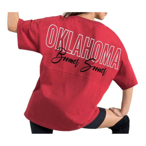 Oklahoma Sooners Gameday Couture Women's Back At Ya T-Shirt Medium Crimson