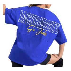 South Dakota State Jackrabbits Gameday Couture Women's Back At Ya T-Shirt Large Royal
