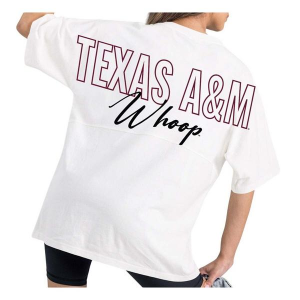 Texas A&M Aggies Gameday Couture Women's Back At Ya T-Shirt 2XLarge White