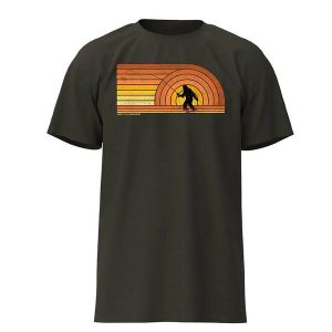 Men's RepYourWater Sunset Squatch T-Shirt XLarge Black