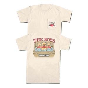 Men's Old Row Back in Town Pocket T-Shirt XLarge Ivory