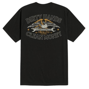 Men's Troll Co. Clothing DHCM Wing Spanner T-Shirt Medium Black