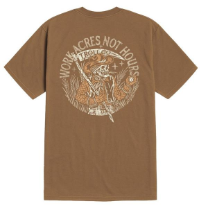 Men's Troll Co. Clothing DHCM Work Acres T-Shirt Medium Tan