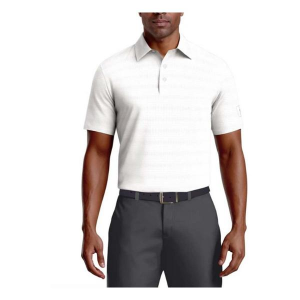 Men's PGA Tour Jaspe Airflux Polo 2XLarge White