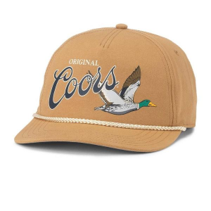 American Needle Canvas Cappy Coors Snapback Hat One Size Wheat