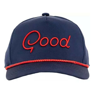 Good Good Golf Freedom Rope Golf Snapback Hat One Size Navy